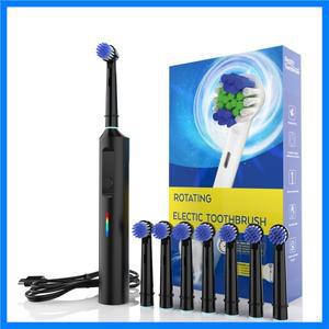 스마트 회전 전동 칫솔 충전식 회전 칫솔 헤드 Oral B 교체용 브러시 헤드와 호환 가능