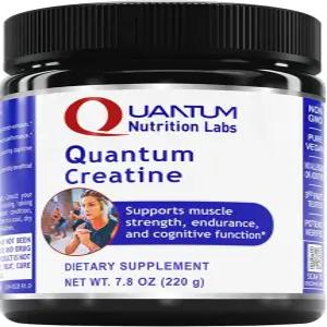 퀀텀 뉴트리션 랩스 크레아틴 - 모노하이드레이트 파우더 남성 여성 채식주의자용 무향 친화 포뮬러