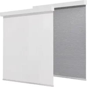 실내 창문을 위한 페살코 100 암막 음영 무선 롤러 창문 풀다운 가정 사무실 침실 흰색 20인치 x72