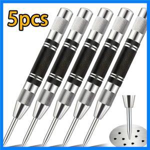 1/5개 PrecisionCraft 다용도 스테인레스 스틸 센터 펀치 도구 - 유리 목재에 쉽게 표시할 수 있는 조절 가