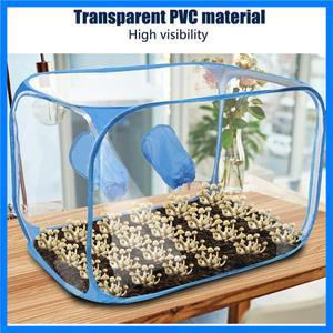 휴대용 접이식 스틸 에어 박스 버섯 성장 스틸 에어 박스 바운스 버섯 재배 텐트 키트