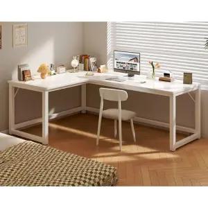 ㄱ자형 책상 컴퓨터 모서리 코너형 탁자 서재 학생 사무용 코너 공부 데스크탑