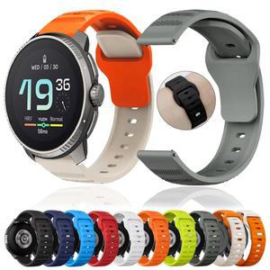 순토 호환 9 피크 DLC/PRO 밴드용 실리콘 스트랩 RACE S/3 Fitness/9 5 PEAK/OCEAN 20mm Smart 호환watch