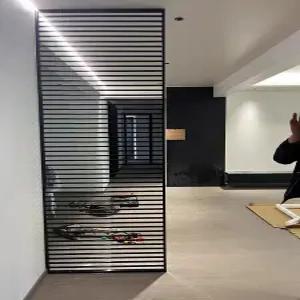 스틸 가벽 스크린 철제 벽 거실 무타공 가림막 공간기획