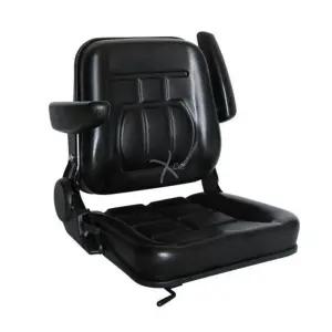 중장비 의자 시트 포크레인 크레인 블루 트랙터