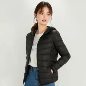 가벼운 겨울 덕다운 데일리 6컬러패딩 6색 여성패딩 경량 여자 모자패딩 슬림핏 후드패딩 오리털패팅
