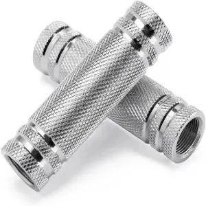 너들드 남녀 실 스틸 손잡이 쌍 노스디어 조절식 덤벨 - 크롬 액세서리