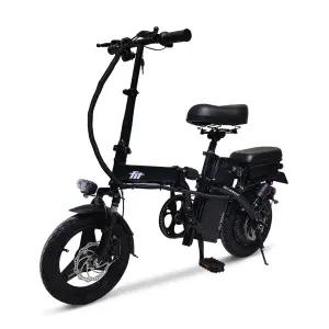 스카닉 핏 FIT 접이식 14인치 출퇴근 미니벨로 최대 500W 48V 전동 전기자전거