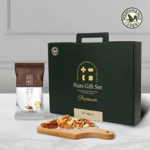 (산과들에) 하루견과 순수다움 40봉 선물세트 (견과구성)