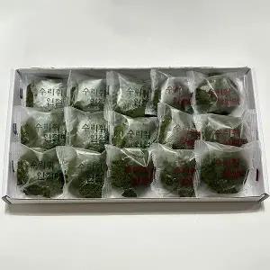 수리취떡 혼합 750g 인절미8개+찹쌀떡7개