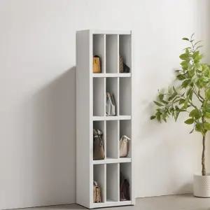 책장수납함 깊은책장 서재장 D131 서류보관함 4단 12칸 1c