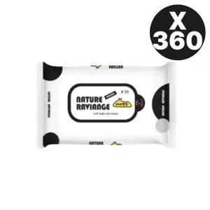 하비앙쥬 프리미엄 물티슈 휴대용 안전 10매입 X360팩 BNS