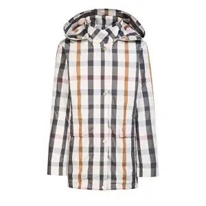 [닥스골프]닥스 골프 여성 베이지 체크 점퍼  (WNJU5A002I2)