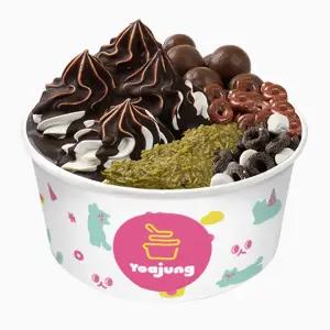 [요아정] 프리미엄 토핑 빠삭 두바이 초코쉘+요거트아이스크림+오레오오즈+몰티져스+요아정초코링