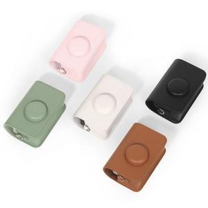 PU 가죽 카메라 가방 솔리드 컬러 안티 스크래치 보호 커버 KODAK EKTAR H35/F501/F9 용 어깨 끈이포함 임