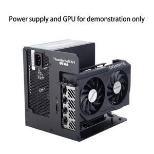 egpu Thunderbolt 3/4 - pcie 그래픽 카드 외부 브래킷 스탠드 7900XT/rtx4090 ATX 전원 공급 장치 설치
