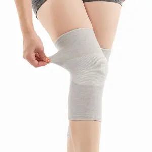 무릎보호대 스판 기모 방한 무릎 보호대 2p세트 무릎워머 니워머 레그워머