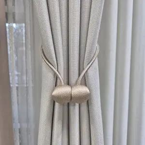 [셀러허브 1]볼 마그네틱 타이백 강력자석 커튼끈 세트 UC-0221