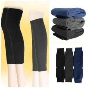 3색 1개 겨울 기모 다리 토시 종아리 방한 발토시 워 남자레그워머