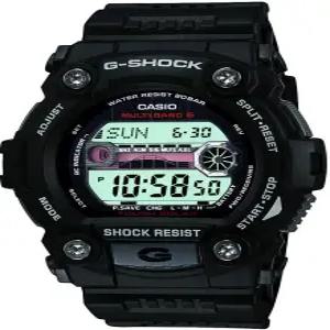 카시오 남성 GW-7900-1CR G-Shock 디지털 디스플레이 쿼츠 블랙 워치