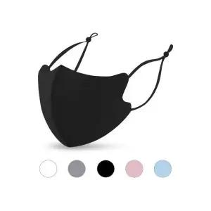 대형 (블랙 2종 마스크 끈조절 3D Color) 두께 마스크 연예인 패션 마스크 네오플랜 추가) (5