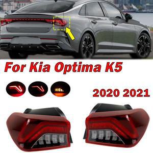기아 옵티마 K5 2020 후면 LED 후미등 방향 경고 브레이크 자동차 어셈블리 외부 액세서리