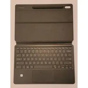 [관부가세포함] 삼성 갤럭시 탭 S7 PLUS 블랙 OEM용 태블릿 북 커버 키보드 EF-DT970