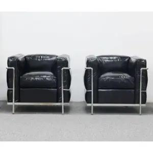 가죽소파 르 코르뷔지에 구스다운 베이커리 소파 LC2 암체어