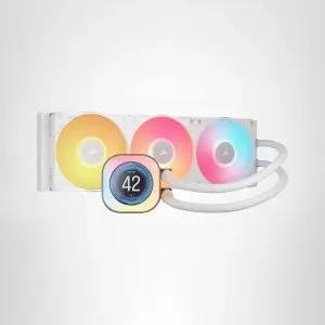 CORSAIR iCUE Link Titan 360 RX LCD 일체형 수랭 CPU 쿨러 ？ 360mm AIO 저소음 FlowDrive 냉각 엔진 Intel