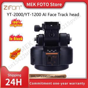 ZIFON YT-2000 AI 페이스 트랙 회전 파노라마 원격 제어 팬 삼각대 카메라 용 헤드