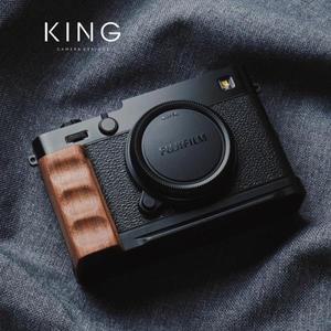 2025 목재 L 브래킷 삼각대 퀵 릴리즈 플레이트 베이스 그립 핸들 (후지/후지필름 XE5 카메라용 아르카-스