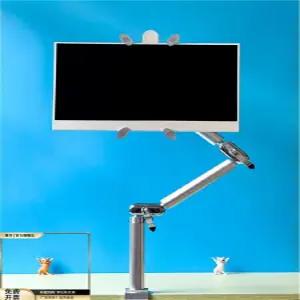 모니터 듀얼 모니터암 휴대용 16인치 거치대 보조 싱글