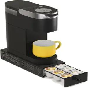 SICHEER K 컵 정리 수납 서랍 메이커 홀더 커피 포드 정리함 스탠드 트레이 카운터 랙 캡슐 큐리그