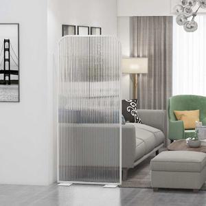 모루유리파티션 유리가벽 파티션 가림막 사이즈 감성 아치형가벽 슈퍼화이트 1 컬러 폭80 커스텀 모루유리 유리