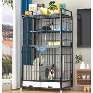 대형 고양이집 고양이빌라 철제 하우스 고양이 케이지