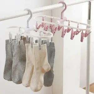 미니 이동식 빨래 건조대 실내외 사용 휴대용 여행용 (WFK9KFM)