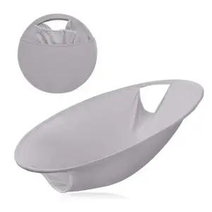 접이식 원형 빨래바구니 스판 바스켓 수거통 세탁 (WFK9F7N)