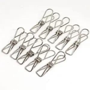 빨래 다용도 스텐빨래 집게 10P 양말 스테인리스양말 (WFK92S1)