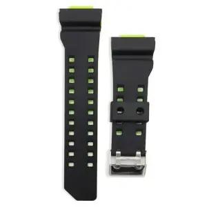 지샥 호환 시계줄 우레탄 GA-400 모델 시계줄 BK-GR WA43187