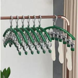 양말 빨래집게 옷걸이 모자 집게형걸이 다용도 건조대 (WFK934T)