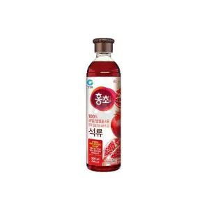 청정원 마시는홍초 석류 900ml 에이드 카페음료베이스 과일초 발효초 마시는식초