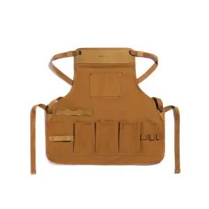 캔버스 미용사 앞치마 A 작업복 애견미용