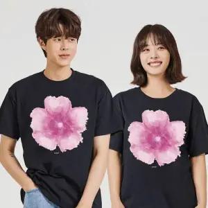 키밍 맨투맨 후드티 진달래 남자이쁜반팔티 오버핏 WAE0629