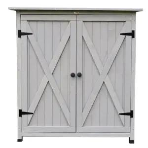 야외 창고 함 도구함 원예 보관함 공구 조립식 옥상 주택 수납