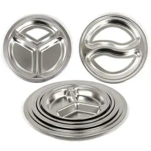 캠핑 3구 2칸 3칸 깊은 반찬 원리빙 다용도접시 대 (WFK9VLJ)