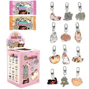 액세서리키홀더 60개 열쇠고리 귀여운 아크릴키링 (WFKA1J5)