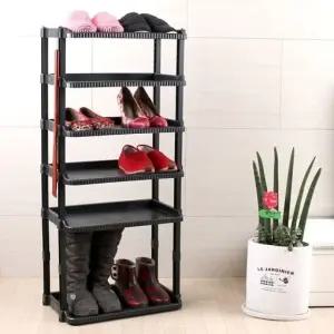 좁은현관신발정리대 신발랙 아파트 좁은현관 틈새 신발수납대 부츠형 (WFKA29X)