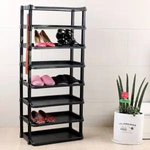 좁은현관신발정리대 신발보관대 아파트 좁은현관 틈새 신발수납대 16켤레 (WFKA28P)