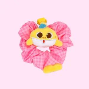 핑크퐁 아기상어 헤어밴드 (체크)머리끈 캐릭터 머리 귀여운 조카선물 아이