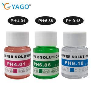수질 펜 PH EC ORP 보정 버퍼 레독스 포텐셜 유체 표준 용액 다중 나노
